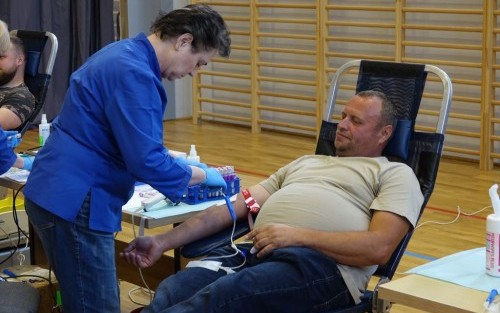 Oddanie krwi w Gminie Dębno