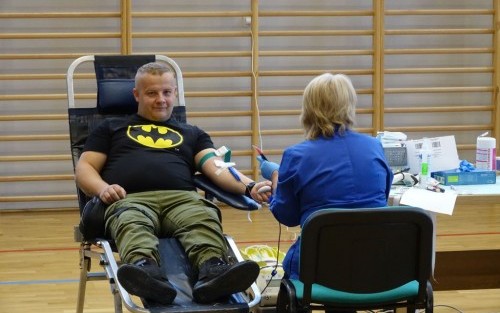 Oddanie krwi - Akcja krwiodastwa w Gminie Dębno