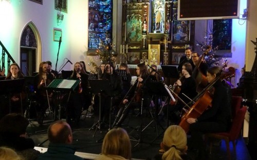 Koncert Kolęd w kościele w Maszkienicach