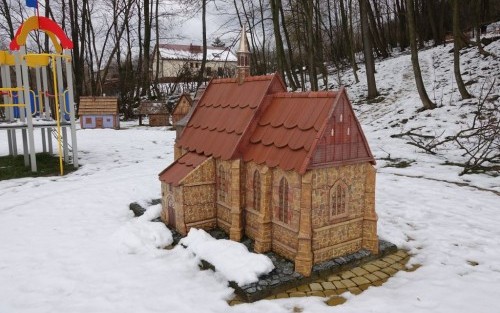 Miniatura Kościoła w Dębnie