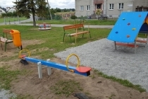 Gotowy plac zabaw w Maszkienicach