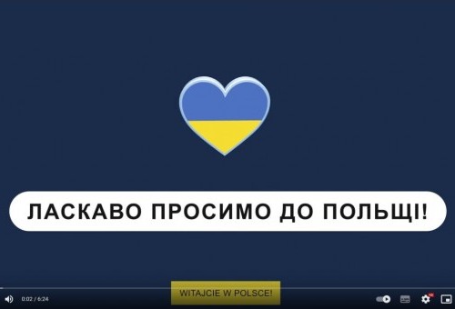Film instruktażowy dla obywateli Ukrainy