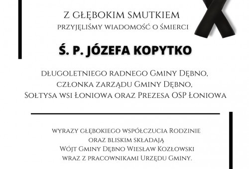 Zmarł Józef Kopytko