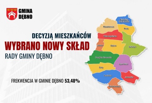 Rada Gminy Dębno w nowym składzie